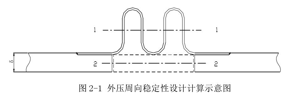 軸向外壓型波形補償器